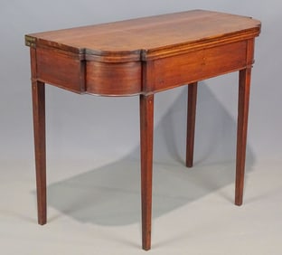 19th c. Ct. Card Table