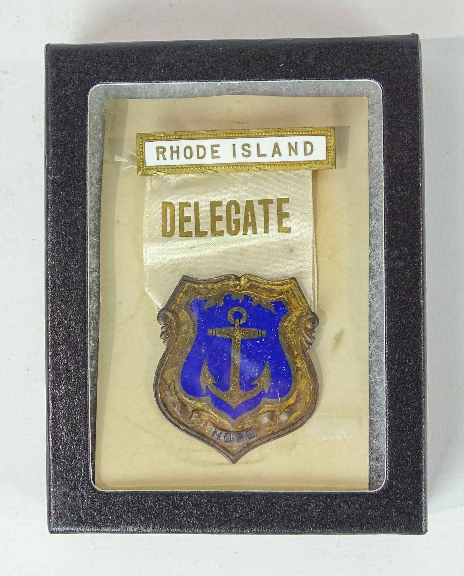 Rhode Island Delegate Naval Badge (1 of 3)