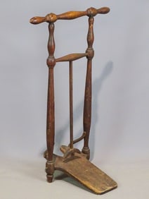 Rare Bootjack & Towelrack