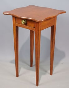 19th c. Shaped Top Stand