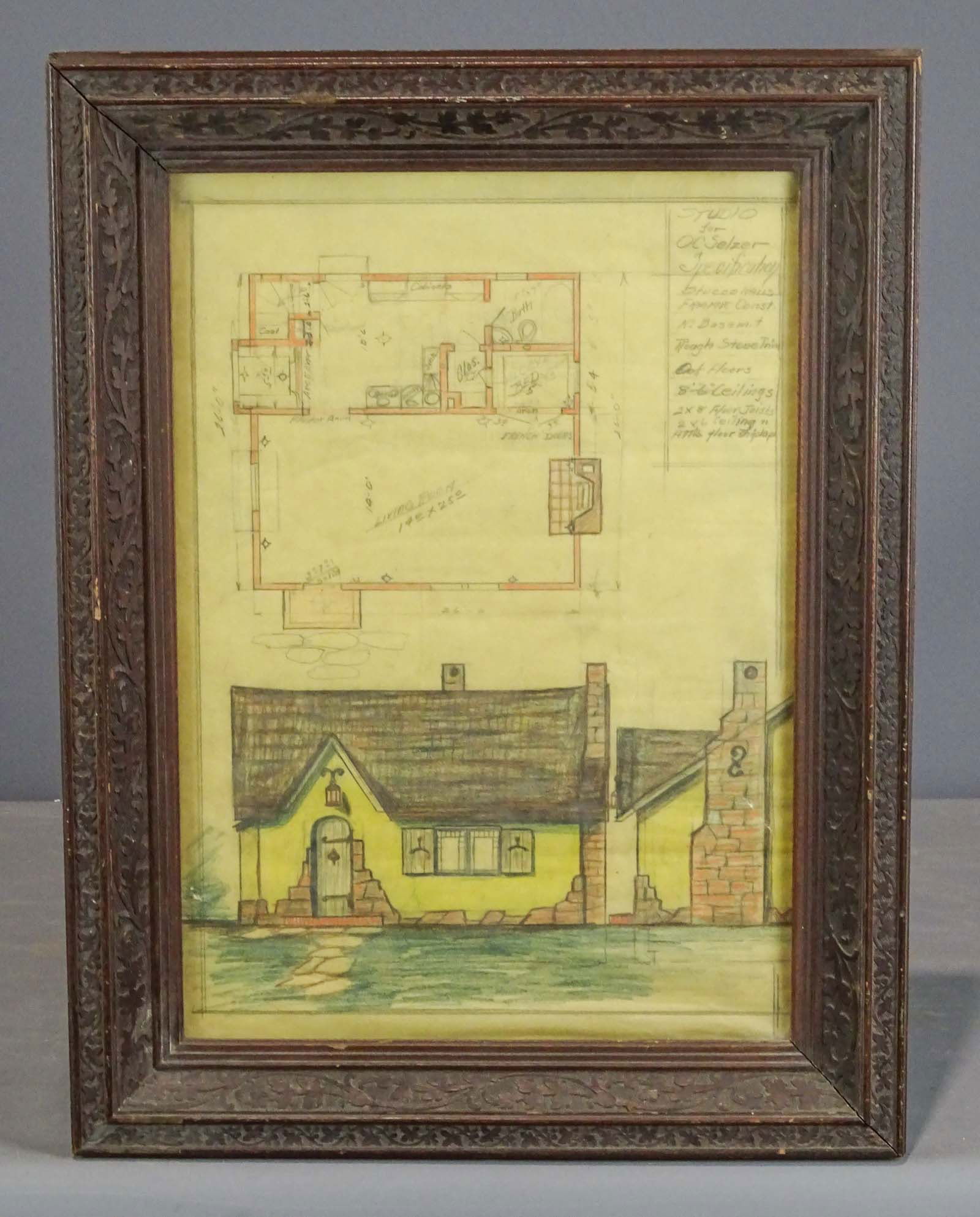 Early Architectural Rendering (1 of 6)