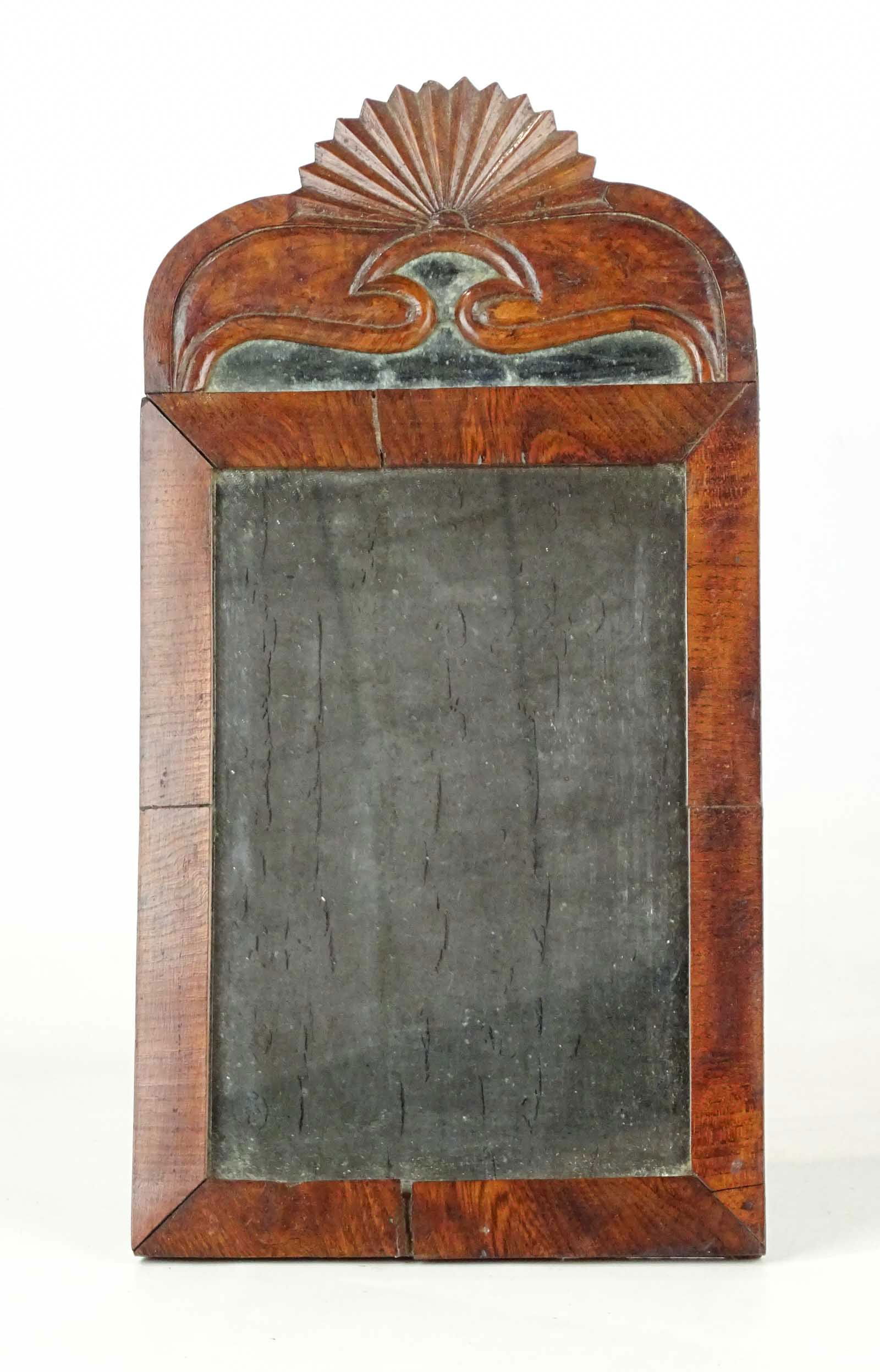 Early Carved Wall Mirror (1 of 8)
