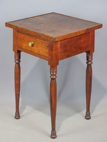 19th c. Single Drawer Stand