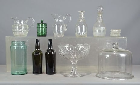 Early Glassware Lot