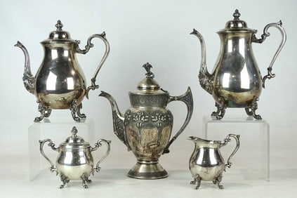 Silverplate Tea Set