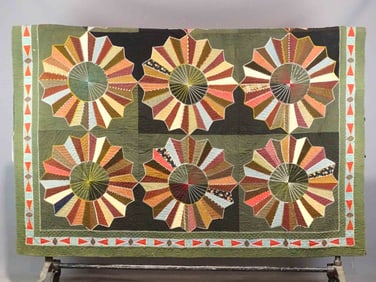 19th c. Wool Quilt