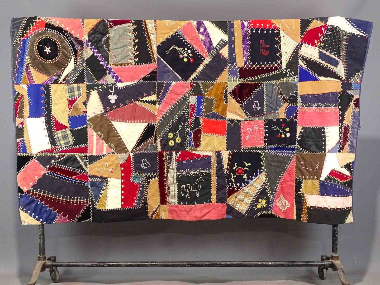 19th c. Crazy Quilt (1 of 5)