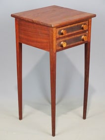 Diminutive Two Drawer Stand
