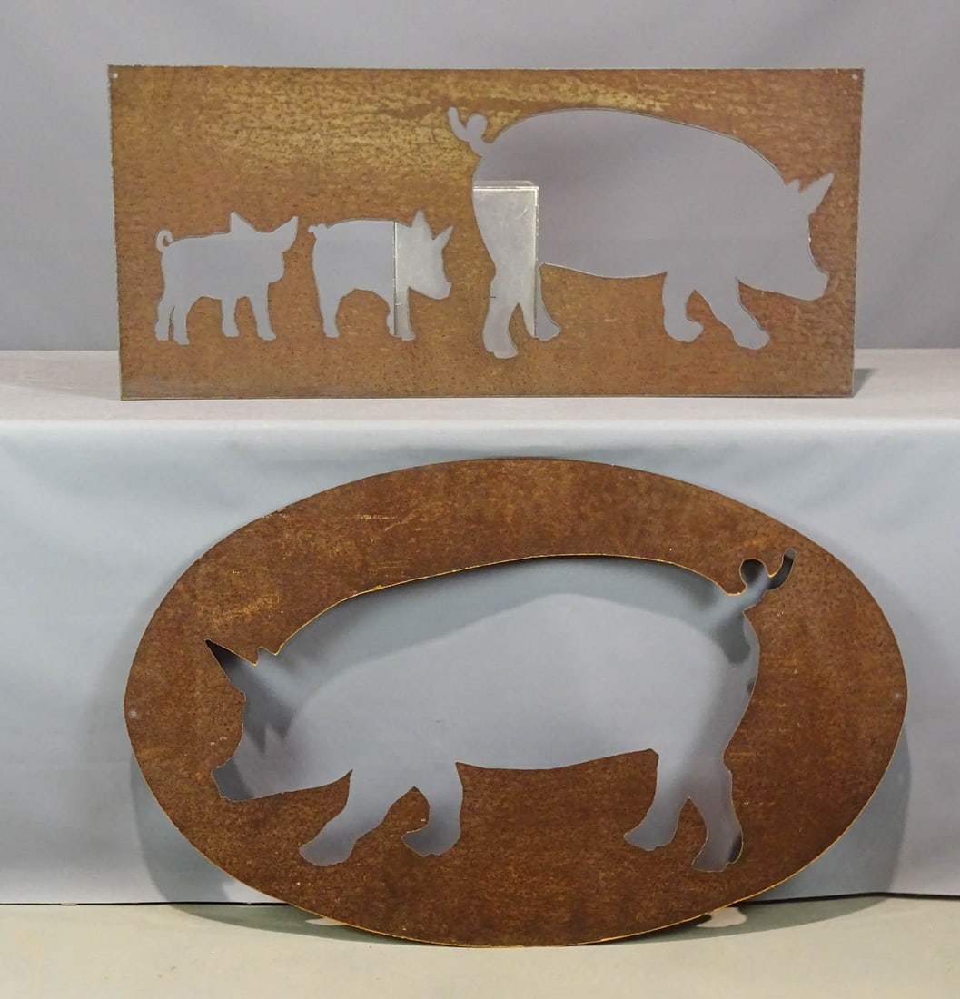 Sheet Metal Pig Cutouts (1 of 6)
