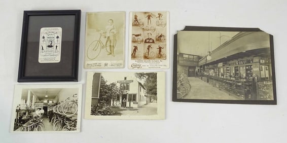 Bicycle Photographs Lot