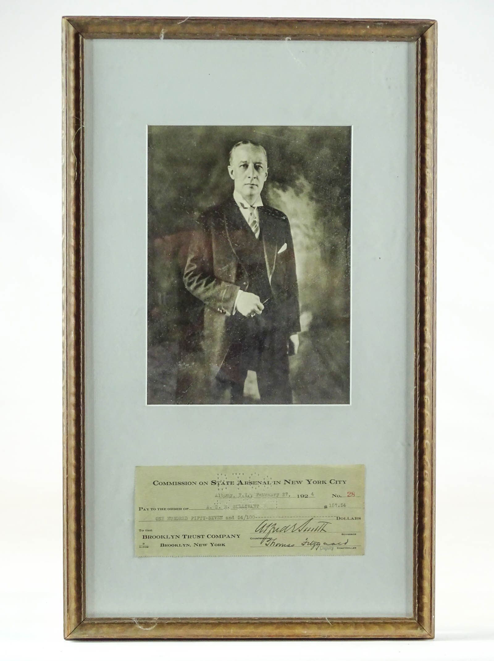 Alfred Smith Autograph (1 of 5)