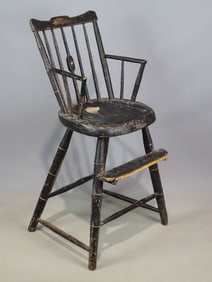 19th c. Windsor Highchair