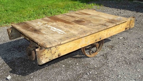 Antique Railroad Cart