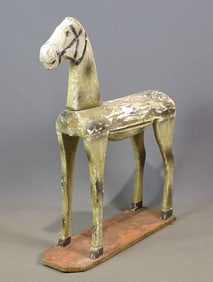 Folk Art Carved Horse