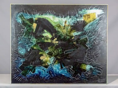 Painting: Modernist School Abstract