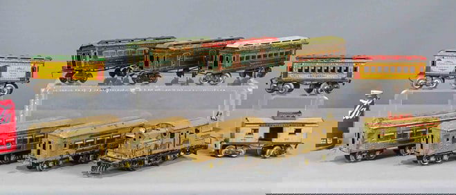 Early Tin Toy Trains