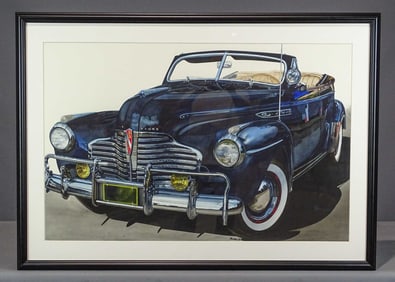 Watercolor Painting by Charles Monday
