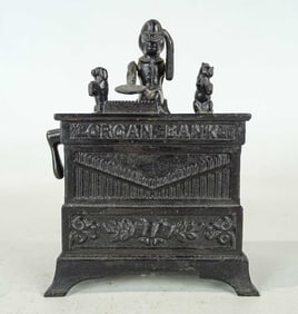Organ Grinder Mechanical Bank