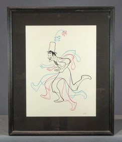 Al Hirschfeld Lithograph