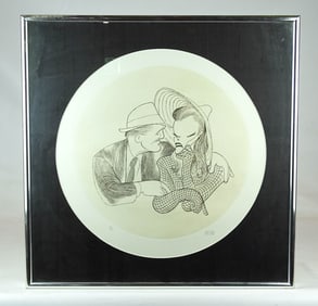 Al Hirschfeld Lithograph