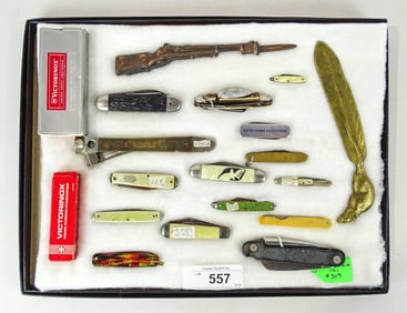 Collection of Pocket Knives & Misc..