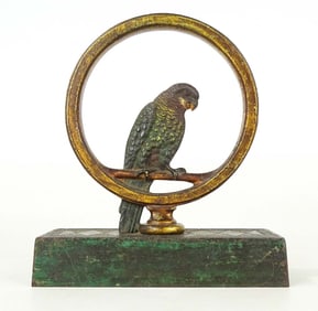 Parrot in Ring Doorstop