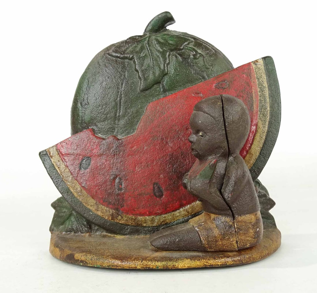 Boy Eating Watermelon Doorstop (1 of 5)