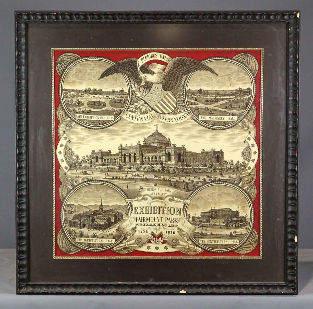Philadelphia Centennial Exposition Bandana (1 of 8)