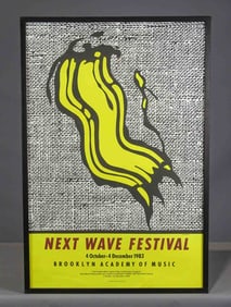 Roy Lichtenstein Exhibition Poster