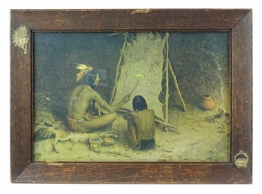 Couse American Indian Print