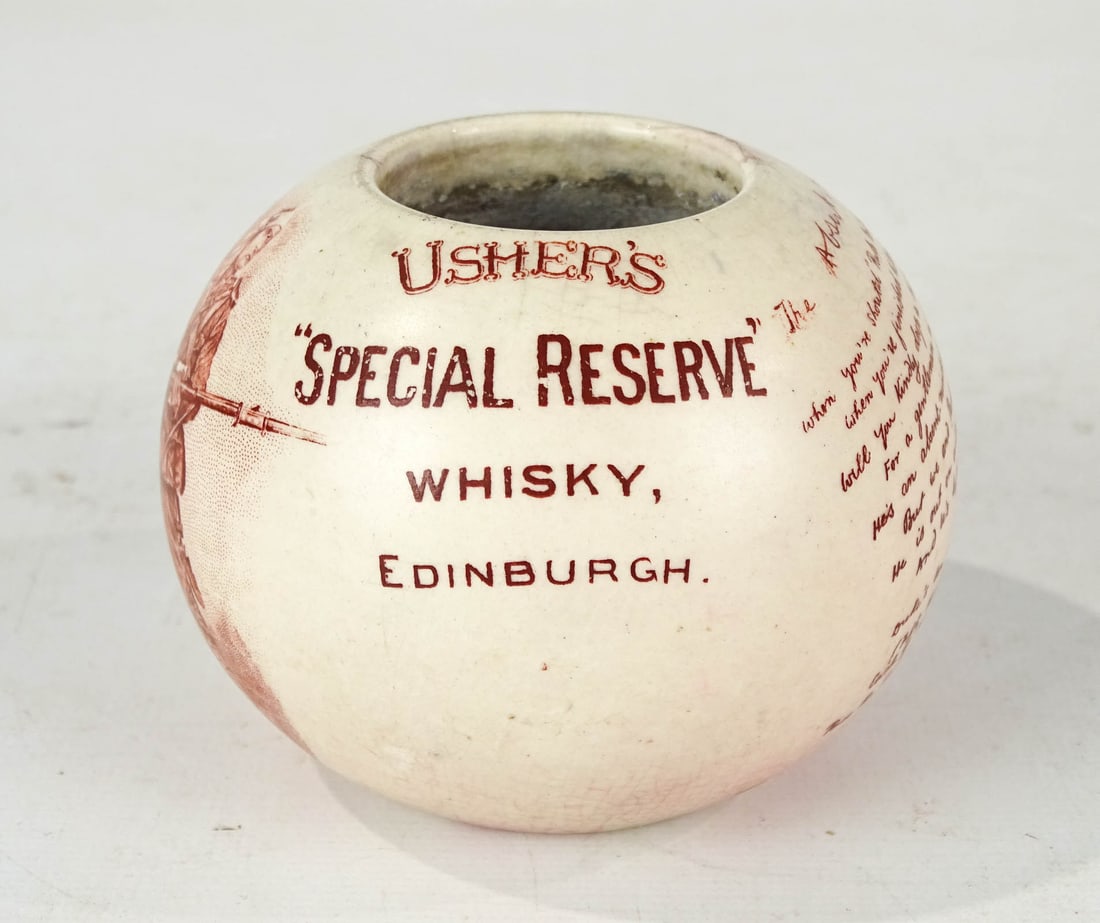 Antique British Whisky Match Striker (1 of 7)