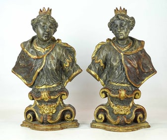 Early Saint Carvings
