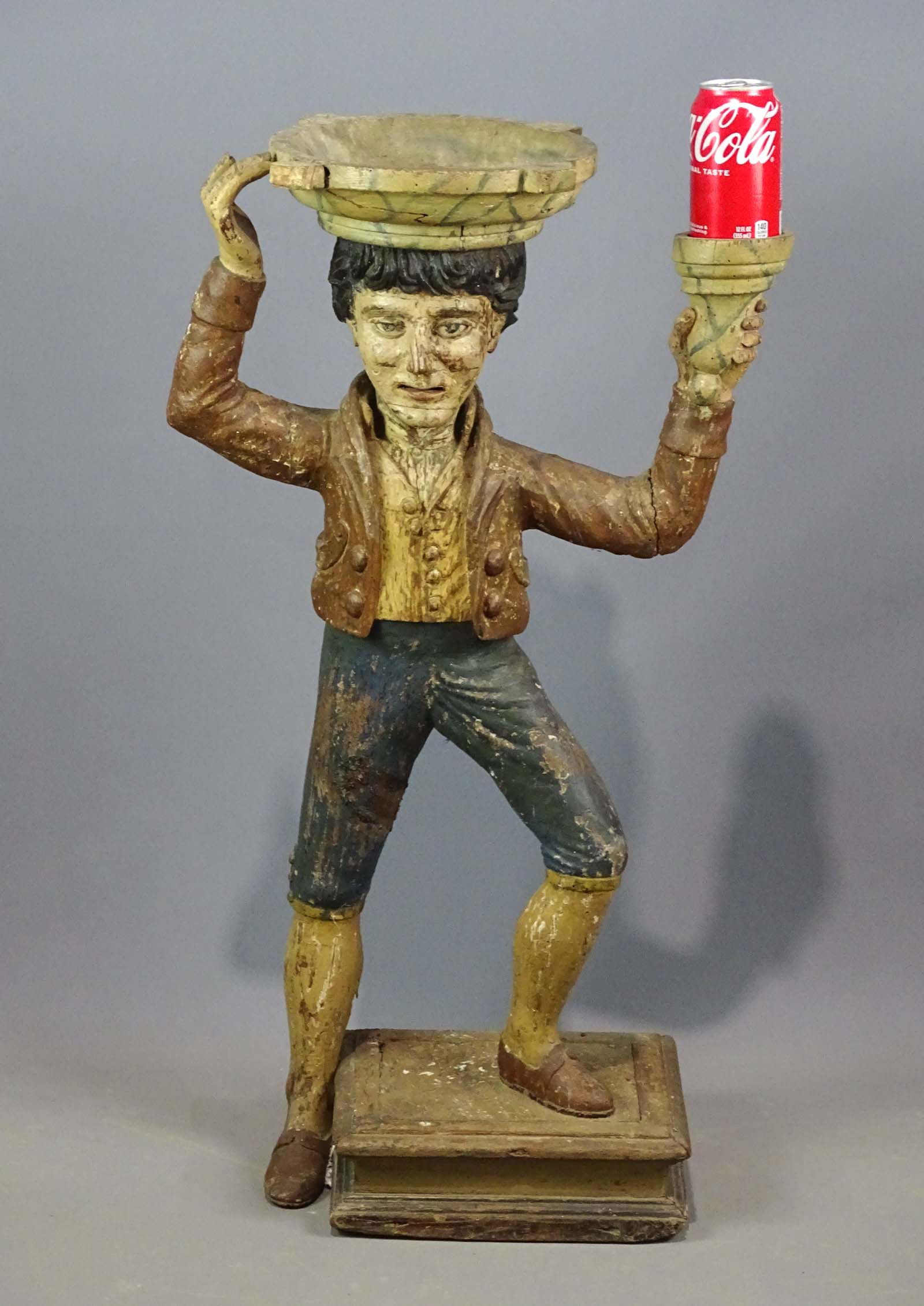 Early Continental Carved Wooden Figure (1 of 7)