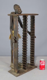 Carved Wooden Shelf