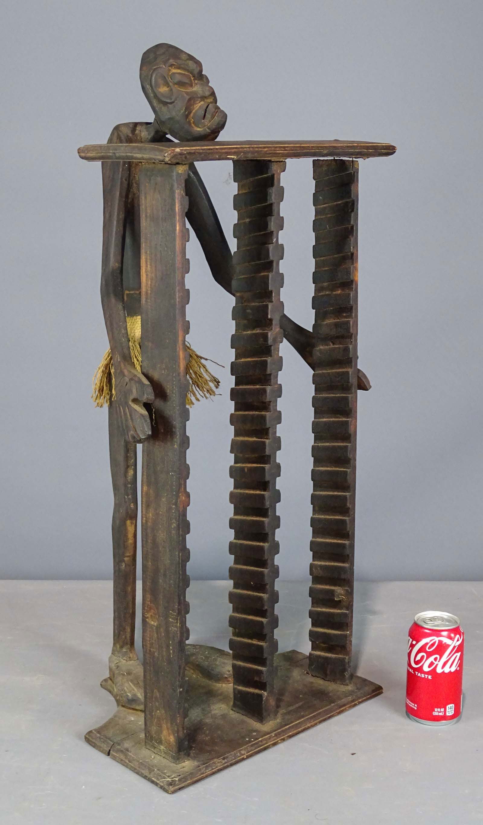 Carved Wooden Shelf (1 of 5)