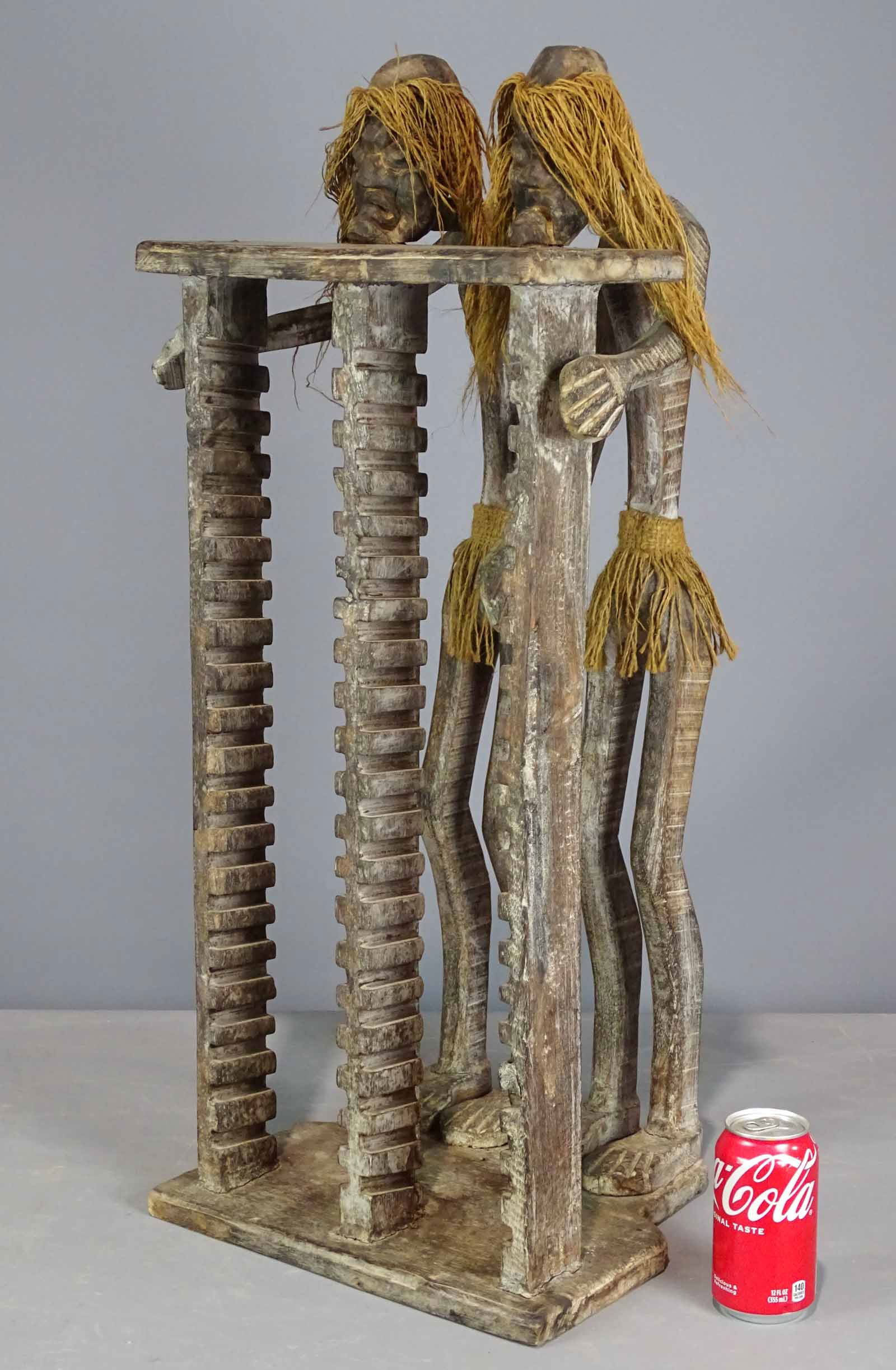 Carved Wooden Shelf (1 of 6)