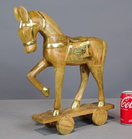Carved Indian Horse