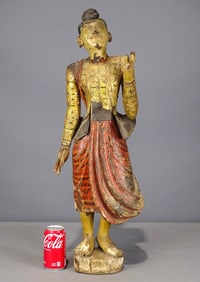 Carved Asian Figure