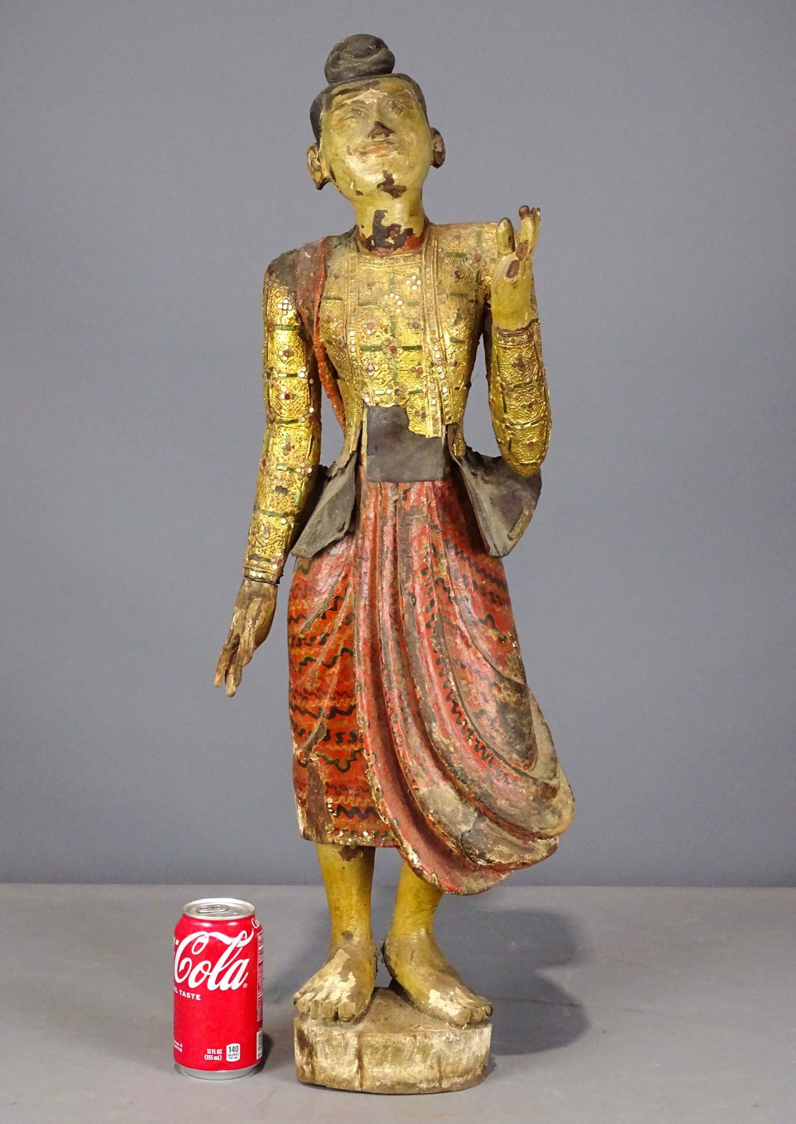 Carved Asian Figure (1 of 7)