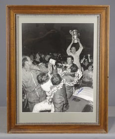 Autographed Photograph, Mario Andretti
