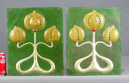 Pair Copper Panels