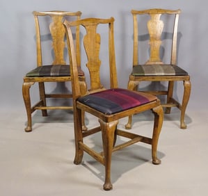 Three 18th c. Chairs