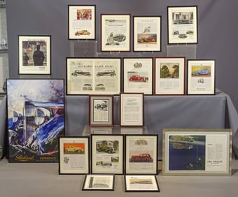 (17) Packard Automobile Advertising "Tear Outs"