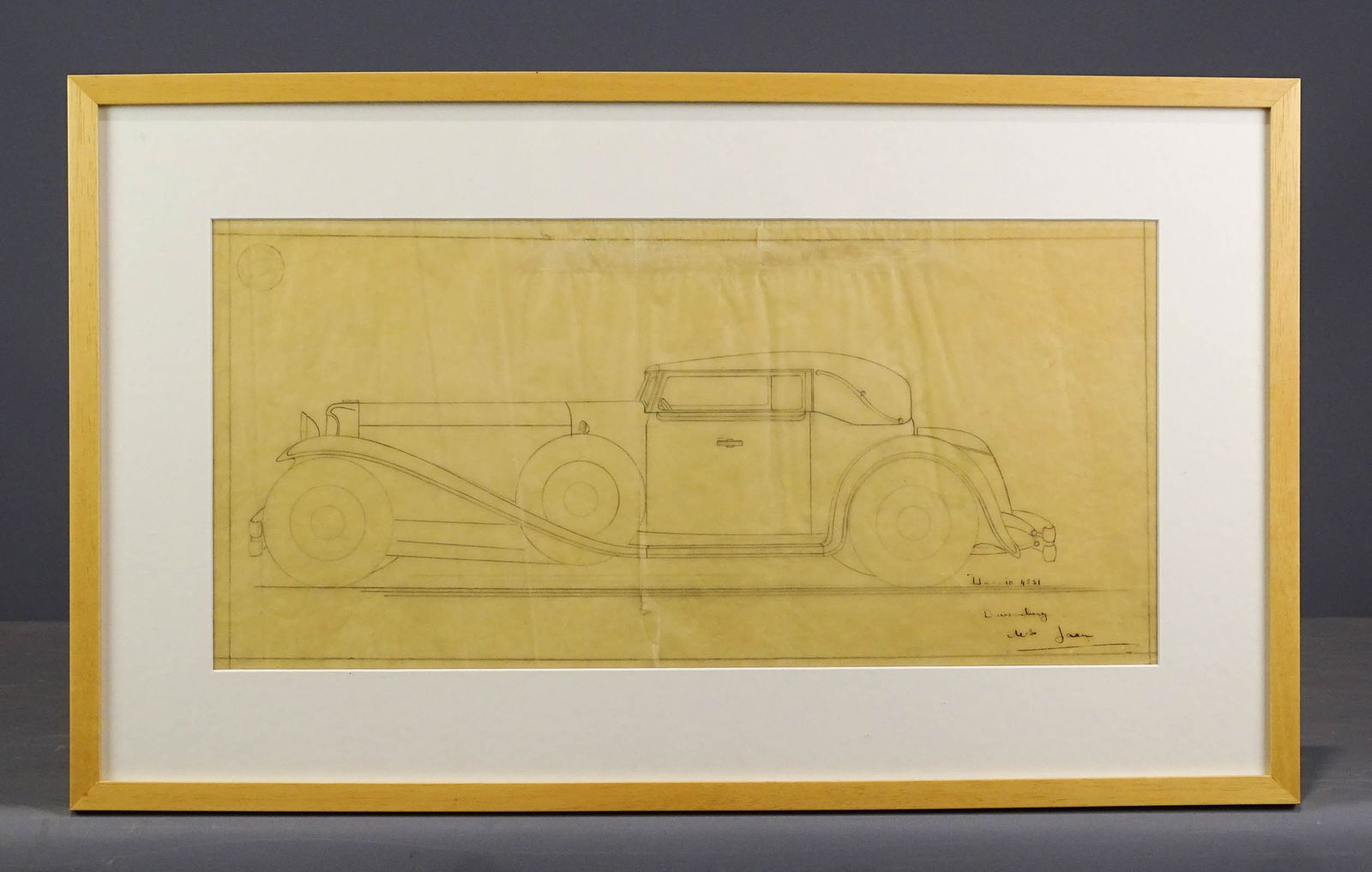 Duesenberg Line Drawing (1 of 6)