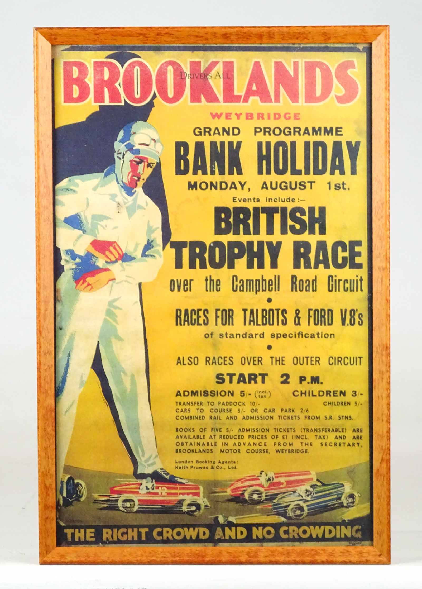 Brooklands Race Poster (1 of 5)