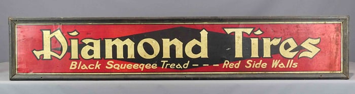 Diamond Tires Sign