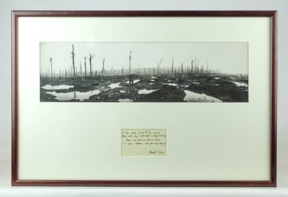 Edmund Bluden Hand Written Poem