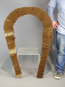 Outsider Art Horseshoe Sign