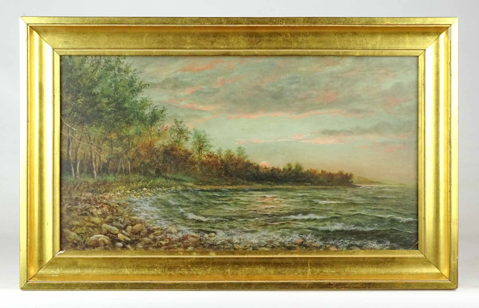 Painting: 19th c. Shore Subject (1 of 5)