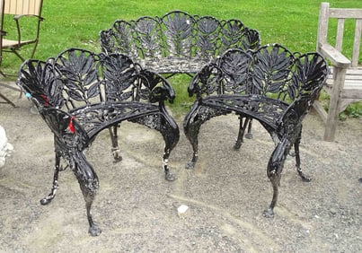 Cast Iron Garden Set